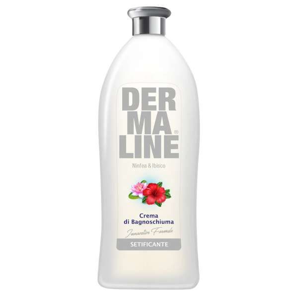 DERMALINE Dermaline Bagnoschiuma in Crema 650ml - Ninfea e Ibiscus - MegaPrezzo