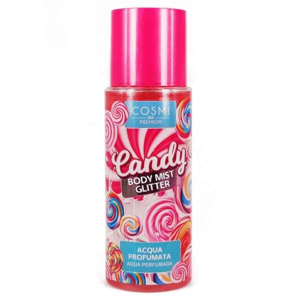 Cosmi Acqua Corpo Profumata Glitterata 100ml - Candy