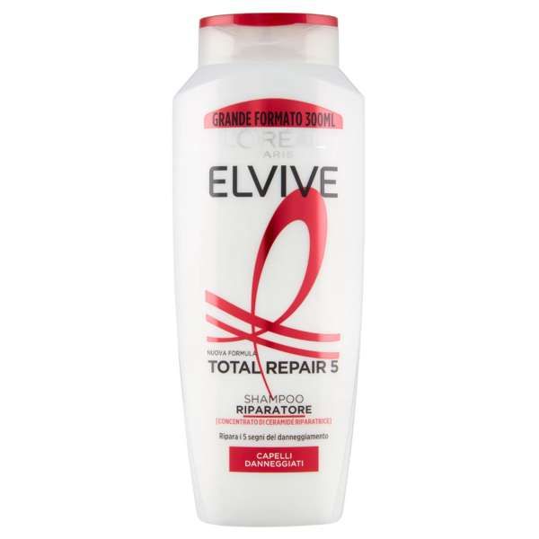 ELVIVE Loreal Elvive Total Repair 5 Shampoo - 300ml - MegaPrezzo
