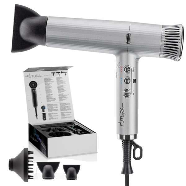 XANITALIA Sthauer Futura Phon Asciugacapelli 1800W - Grigio - MegaPrezzo