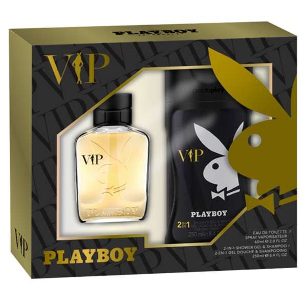 PLAYBOY Playboy Cofanetto VIP Uomo Profumo EDT e Shower Gel - MegaPrezzo