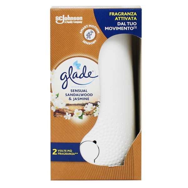 Glade Sense Spray Diffusore e Ricarica - Sandalwood e Jasmine
