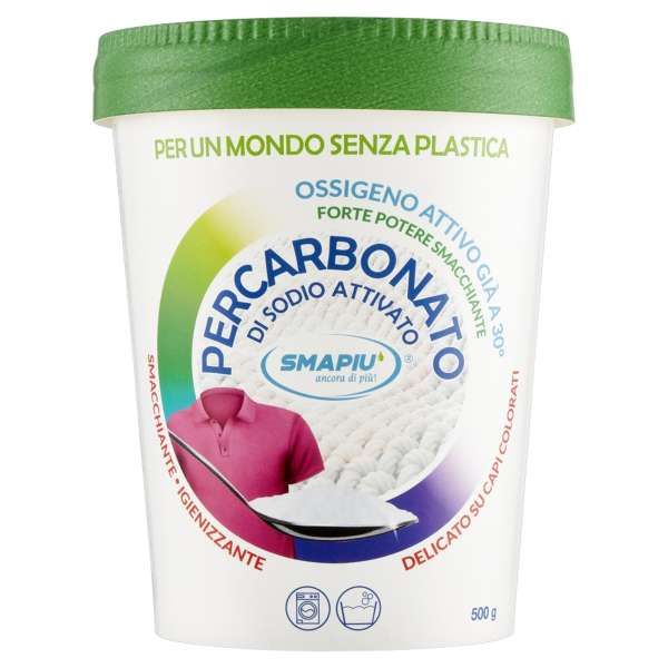 SMAPIU Smapiu Percarbonato di Sodio Attivo Capi Colorati - 500gr - MegaPrezzo