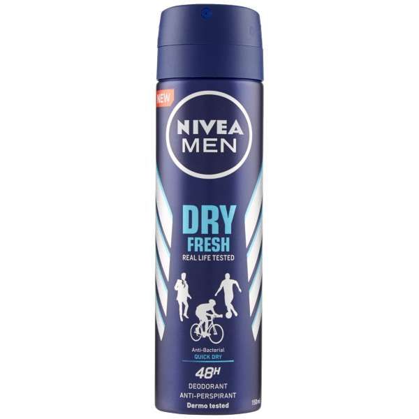 Nivea Deodorante Spray Men Dry Fresh - 150ml