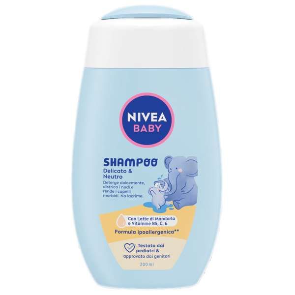 NIVEA Nivea Baby Shampoo Delicato e Neutro - 200ml - MegaPrezzo