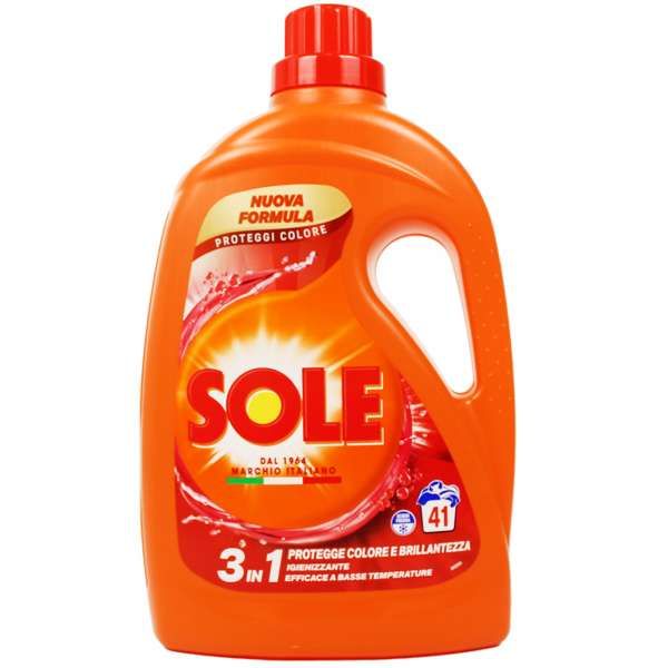 Sole Detersivo Liquido Proteggi Colore - 1845ml