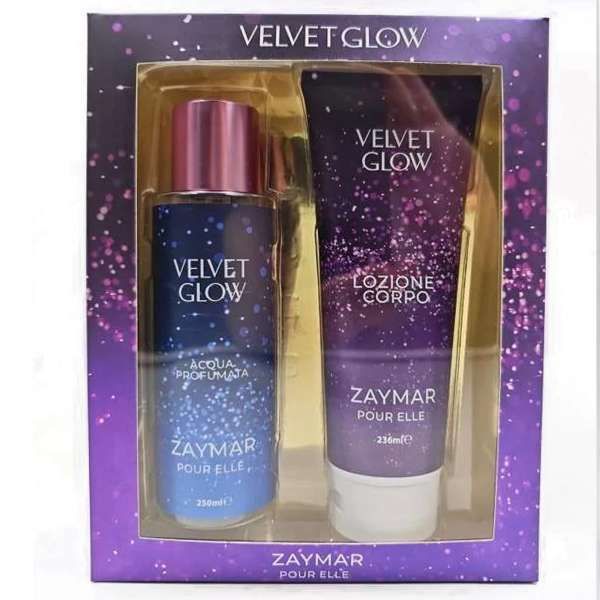 Zaymar Velvet Glow Cofanetto Acqua Profumata e Lozione Corpo