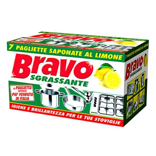 Bravo Pagliette Saponate al Limone - 7pz