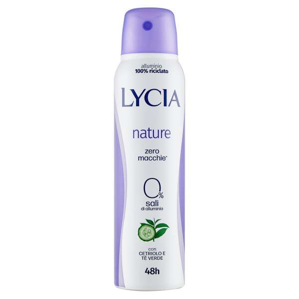 LYCIA Lycia Deodorante Spray 150ml - Nature Cetriolo - MegaPrezzo