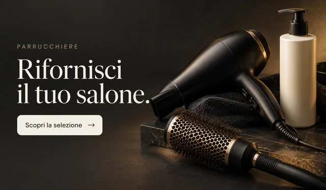 Parrucchiere. Rifornisci il tuo salone. Scopri la selezione.